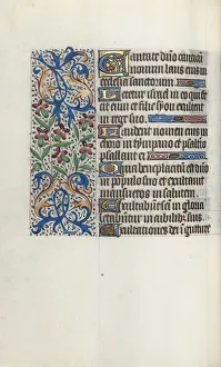 Book of Hours (Use of Rouen): fol. 45v, c. 1470. Creator: Master of the Geneva Latini (French