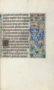 Book of Hours (Use of Rouen): fol. 49r, c. 1470. Creator: Master of the Geneva Latini (French