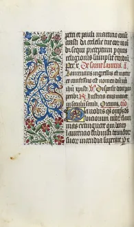 Book of Hours (Use of Rouen): fol. 51v, c. 1470. Creator: Master of the Geneva Latini (French