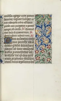 Book of Hours (Use of Rouen): fol. 53r, c. 1470. Creator: Master of the Geneva Latini (French