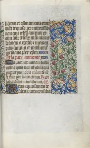 Book of Hours (Use of Rouen): fol. 55r, c. 1470. Creator: Master of the Geneva Latini (French