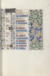 Active Rouen Prints: Book of Hours (Use of Rouen): fol