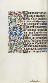 Book of Hours (Use of Rouen): fol. 62v, c. 1470. Creator: Master of the Geneva Latini (French