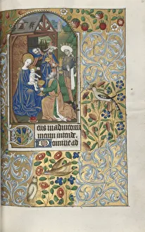 Active Rouen Prints: Book of Hours (Use of Rouen): fol. 64r, Adoration of the Magi, c