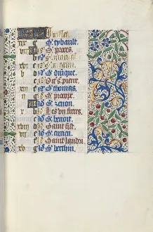 Active Rouen Prints: Book of Hours (Use of Rouen): fol