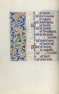 Active Rouen Prints: Book of Hours (Use of Rouen): fol