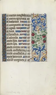 Active Rouen Prints: Book of Hours (Use of Rouen): fol