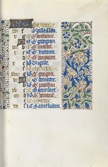 Active Rouen Prints: Book of Hours (Use of Rouen): fol