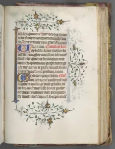 Binding Gallery: Book of Hours (Use of Utrecht): fol. 175r, Text, c