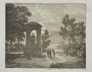 Godefroy Engelmann Prints: Book of Lithograph Trials using different means of Drawing such as Crayon, Pen, Brush