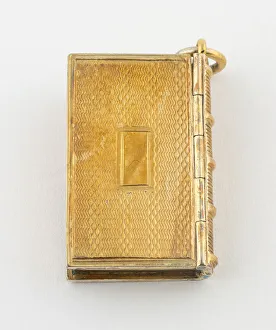 John Taylor Prints: Book-Shaped Vinaigrette, Birmingham, 1835 / 36. Creator: Taylor and Perry