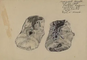 Margaret Knapp Prints: Booties, c. 1935. Creator: Margaret Knapp