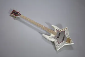 Shell Prints: Bootsy Collins Space Bass guitar owned by Bootsy Collins, July 2002
