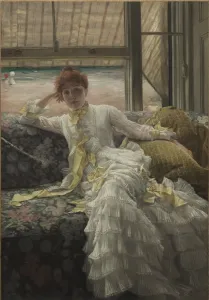 Bord de mer (Seaside), 1878. Artist: Tissot, James Jacques Joseph (1836-1902)
