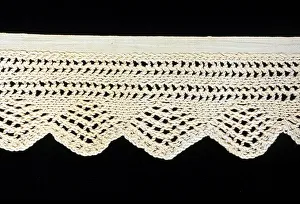 Crocheted Prints: Border, 1875 / 1900. Creator: Unknown