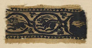 Border, Egypt, Greco-Roman period (30 B. C. - 641 A. D. ), 5th century. Creator: Unknown