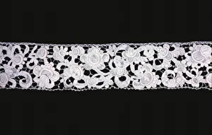 Lacemaking Prints: Border, Europe, 1650 / 1700. Creator: Unknown