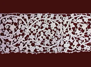 Border, Europe, 1675 / 1725(imitation of 17th century Venetian needle lace)