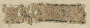 Border Fragment, Egypt, Fatimid period (969-1171). Creator: Unknown