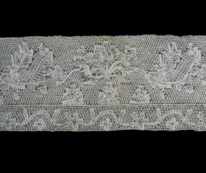 Border (Fragment), Flanders, 1725 / 75. Creator: Unknown