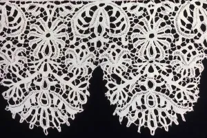 Border (From a Collar), Flanders, c. 1630s / 40s. Creator: Unknown