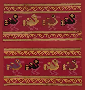 Key Pattern Prints: Border, Peru, A. D. 1000 / 1476. Creator: Unknown