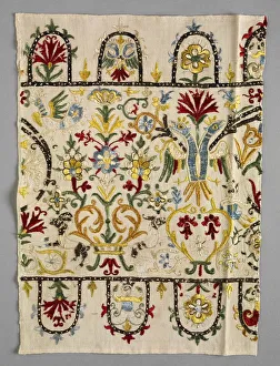 Border Strip of a Skirt, 1600s - 1700s. Creator: Unknown