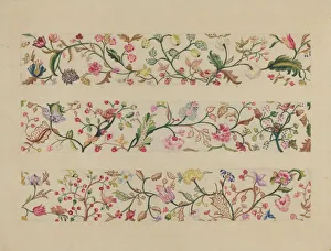 Border or Valance, c. 1936. Creator: Fanchon Larzelere