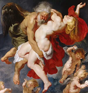Boreas Collection: Boreas Abducting Orithyia, c. 1615. Creator: Rubens, Pieter Paul (1577-1640)