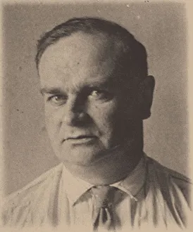Portraitb W Prints: Boris Mikhailovich Hessen (1893-1936) Artist: Anonymous