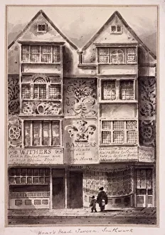 Borough High Street, Southwark, London, c1750
