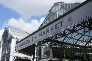 Ethel Prints: Borough Market, Southwark, London, 3 / 9 / 10. Creator: Ethel Davies