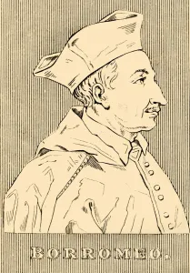 Borromeo, (1538-1584), 1830. Creator: Unknown Borromeo, (1538-1584), 1830. Creator: Unknown