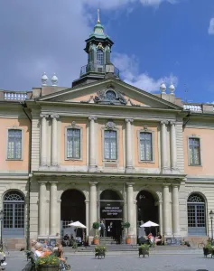 Cupola Prints: Borsen (old Stock Exchange) and Nobel Museum, Stockholm, Sweden