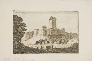 John Clerk Prints: Borthwick Castle, n.d. Creator: John Clerk