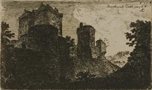 John Clerk Prints: Borthwick Castle from the Southwest, n.d. Creator: John Clerk