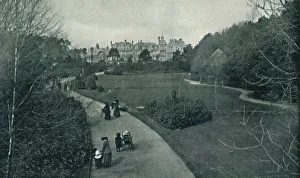 Seaside Gallery: Boscombe Gardens, c1910