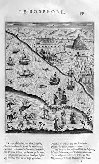 Isac Gallery: The Bosporus or Bosphorus, 1615. Artist: Leonard Gaultier