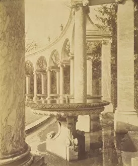 Versailles France Collection: Bosquet de la Colonnade, les vasques, 1905. Creator: Eugene Atget