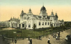 Frank Prints: Bostocks Jungle, Coronation Exhibition, London, 1911. Creator: Unknown