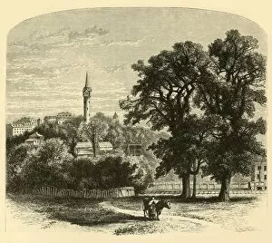 Boston Highlands, 1874. Creator: James H. Richardson