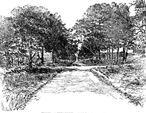 Ayrshire Prints: The Boswell Centenary: The Avenue, Auchinleck, 1895. Creator: Unknown