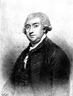 Auchinleck Prints: The Boswell Centenary: James Boswell, of Auchinleck, 1895. Creator: Carl Hentschel
