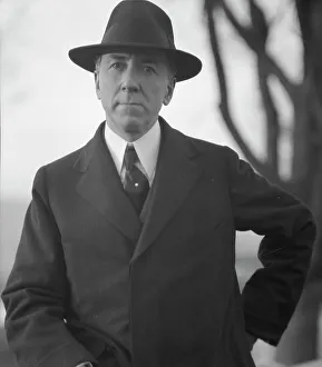 Bosworth, William Welles, Mr. portrait photograph, between 1916 and 1918. Creator: Arnold Genthe