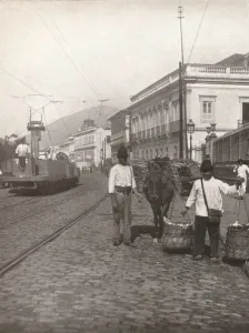 Pannier Prints: A Botafogo street scene, Rio, 1914