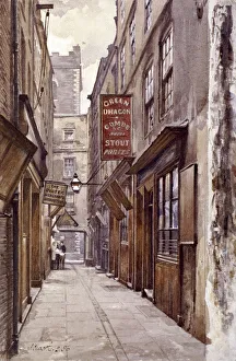 Botolph Alley, London, 1886. Artist: John Crowther