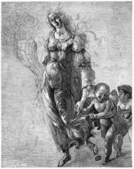 Images Dated 16th April 2008: Botticellis Abundance, 1882