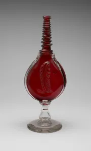 Bottle, 1840 / 60. Creator: Boston and Sandwich Glass Company