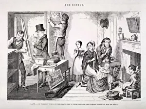 The Bottle, 1847. Artist: George Cruikshank