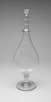 Bottle, 1850 / 60. Creator: New England Glass Company